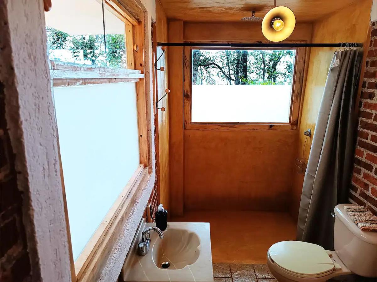 Cabana Para Pareja En El Bosque Ib Acaxochitlán Exterior foto